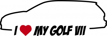 I LOVE MY GOLF 7 KOMBI